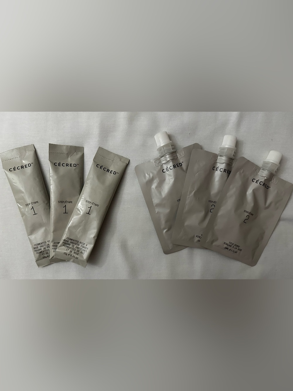 Cécred Fermented Rice & Rose Protein Powder & Silk Rinse